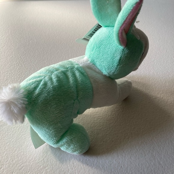 Plush Stuffed Toy Cuddly Cousins Hopping Bunny 7” Long - Picture 3 of 9